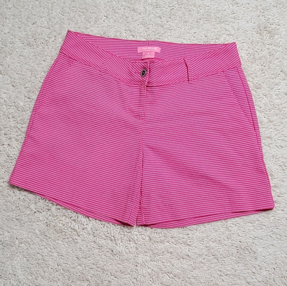 Isaac Mizrahi tweed shorts, Size 4